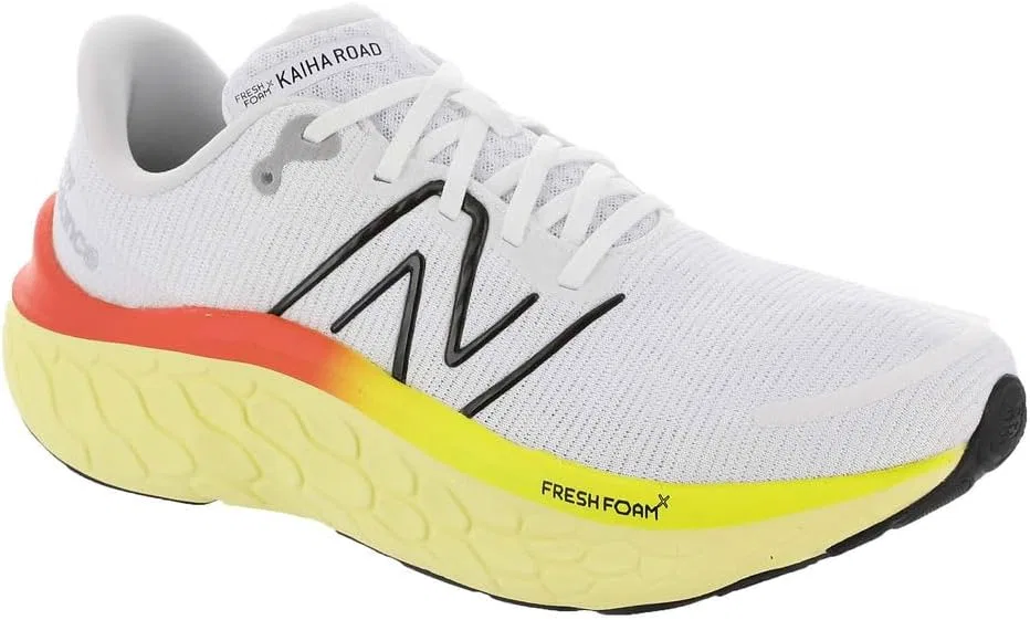 Мужские кроссовки New Balance Fresh Foam Kaiha Road Trainers, White Black Neo Flame