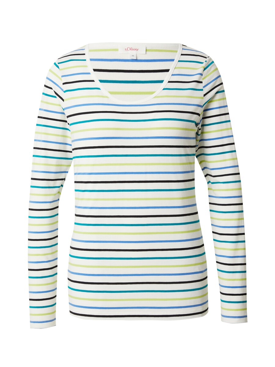 

Лонгслив s.Oliver Shirt, белый