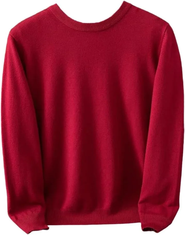 

Мужской свитер из мериносовой шерсти O-Neck Pullover