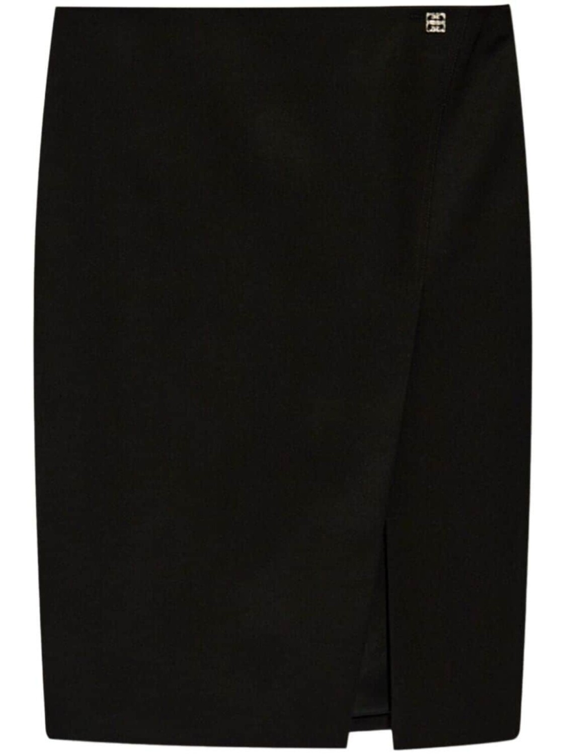 

Givenchy юбка-пачка с логотипом и пуговицами, черный