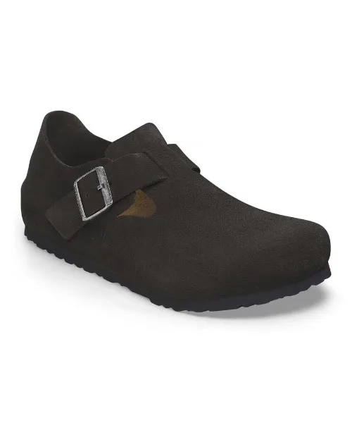 Унисекс слипоны с регулируемым ремешком London BIRKENSTOCK черные
