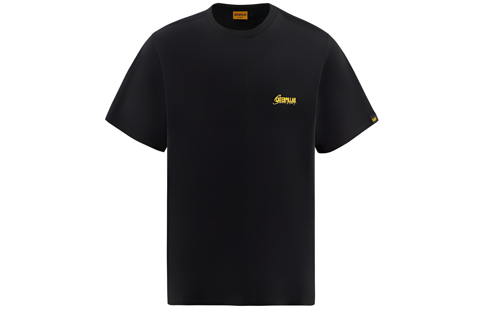 

CAT Футболка унисекс черная