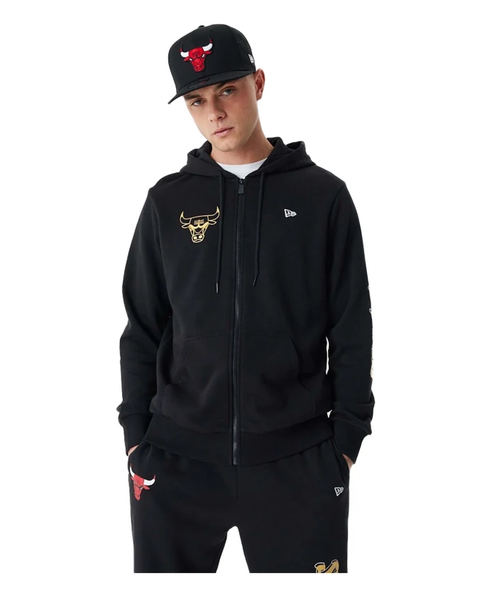 

Толстовка НБА Чикаго Буллз New Era, черный