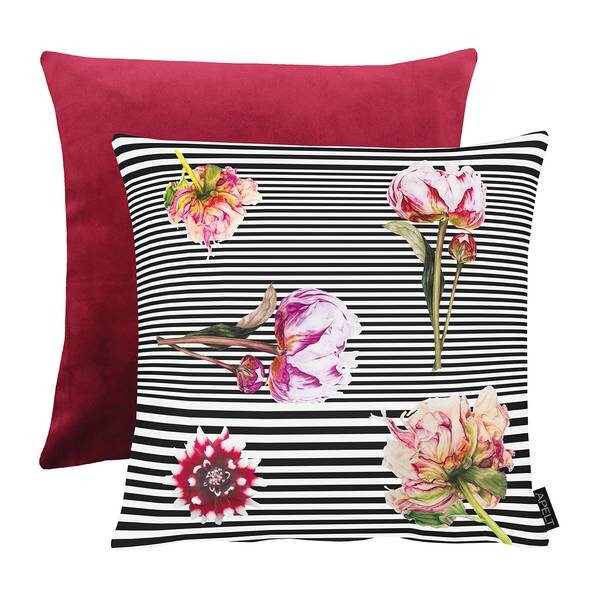 

Декоративная подушка Apelt Leony, 45x45x10 см цвет rot/mehrfarbig