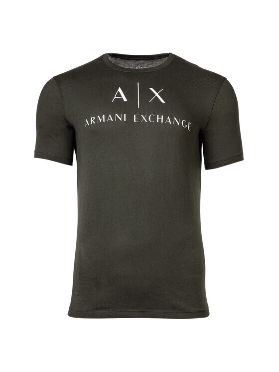 

Футболка комфортного кроя Armani Exchange, зеленый