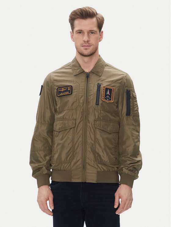 

Переходная куртка стандартного кроя 251AB2071CT3081 Aeronautica Militare, хаки