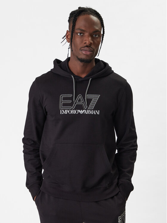 

Свитшот regular fit 7M001313 AF13512 UC001 Ea7 Emporio Armani, черный