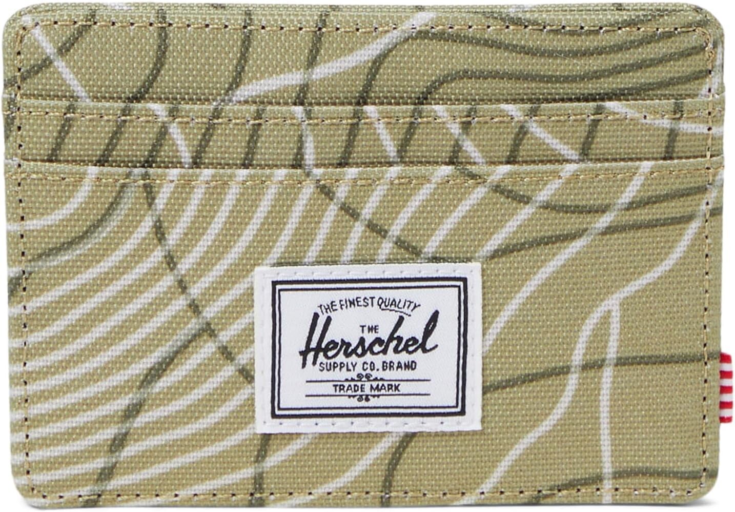 

Кошелек Herschel Supply Co. Charlie Cardholder, цвет Twill Topography