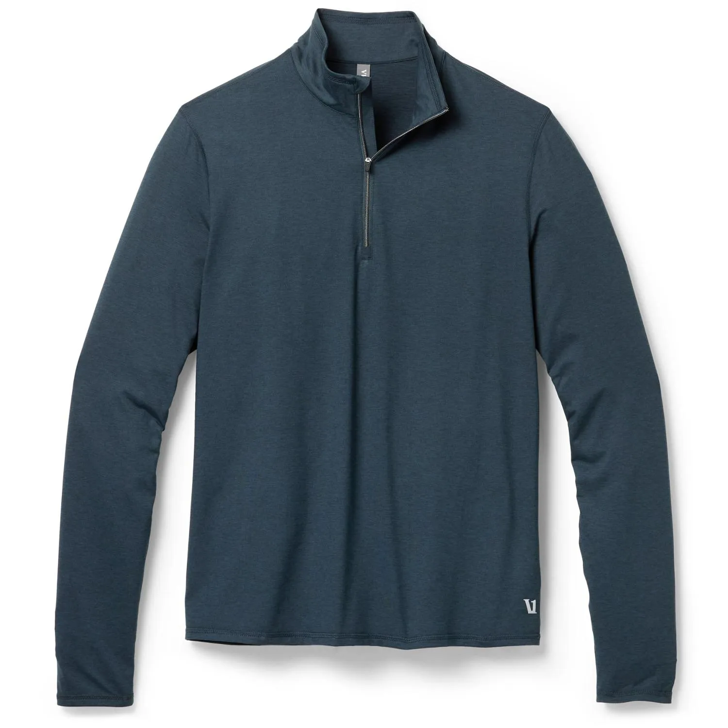 

Полузастёгивающаяся толстовка Ease Performance Half-Zip 2.0 Vuori, Ink Heather