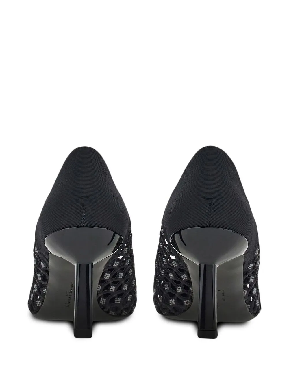 Туфли Vara Bow 70 Ferragamo, черный — фото 3