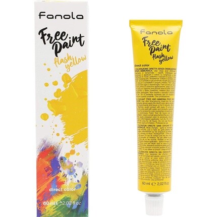 

Free Paint Flash Yellow Har Color 60 мл, Fanola