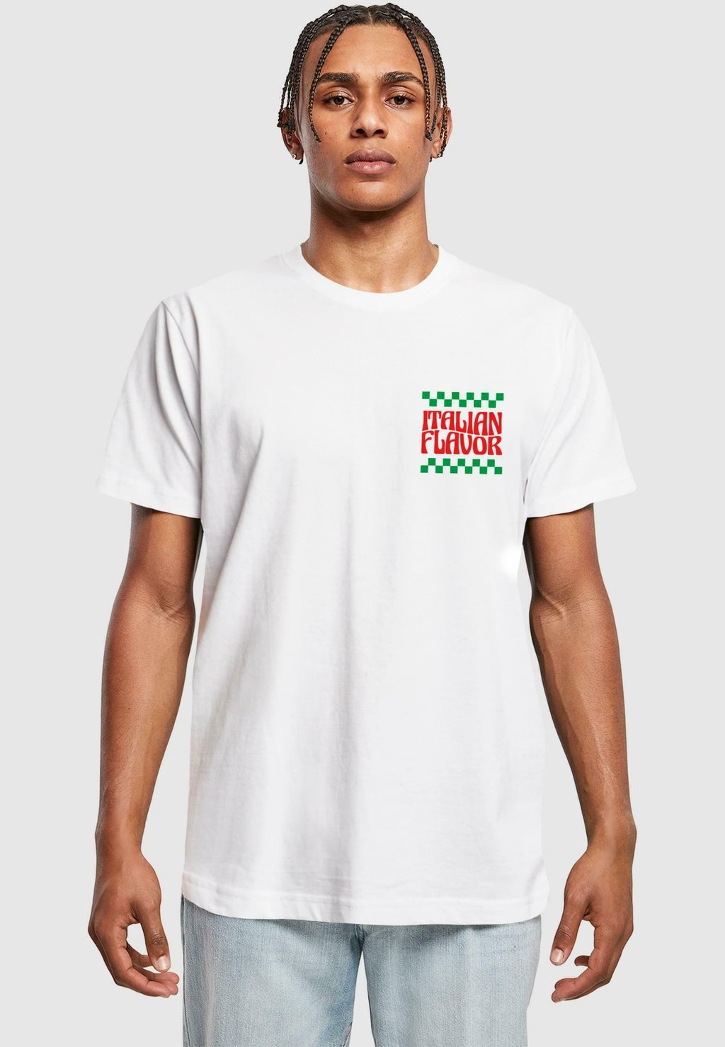 

Футболка с принтом Mister Tee, белый