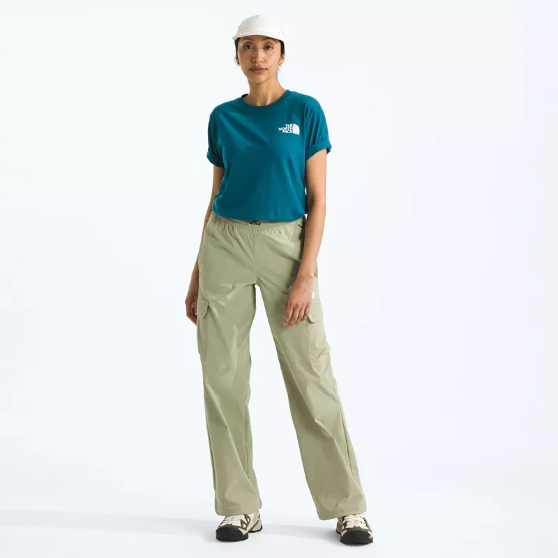 

Женская футболка Box NSE с короткими рукавами The North Face, цвет Blue Moss