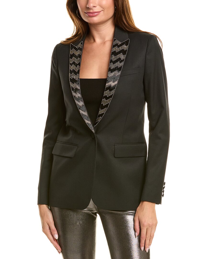

Блейзер Kooples из смесовой шерсти The Kooples, черный