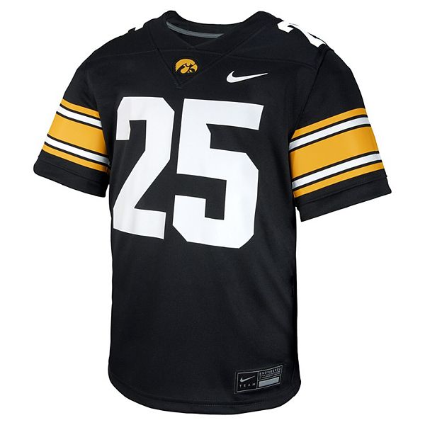 Футболка Iowa Hawkeyes Untouchable #25 черная Nike — фото 3