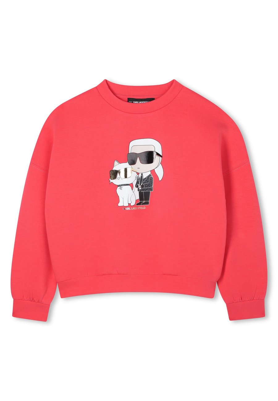 

Толстовка KARL LAGERFELD KIDS Sweatshirt, Poppy/Pink