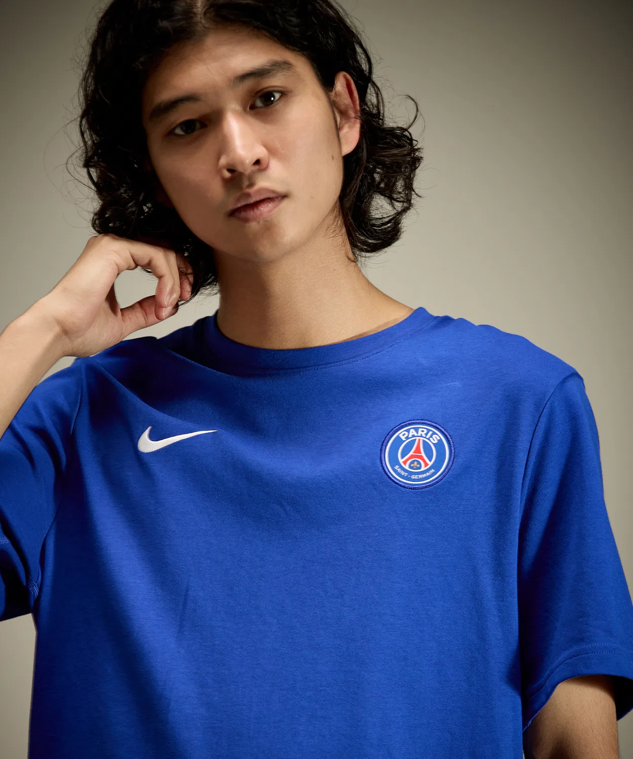 Футболка с коротким рукавом PSG M NK DF PRIMARY STMT SS NIKE, Navy