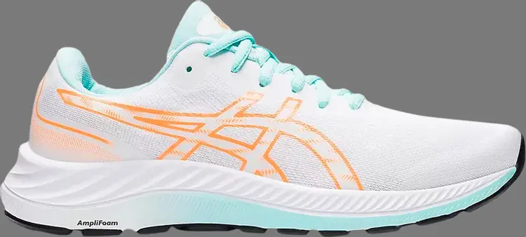 

Кроссовки wmns gel excite 9 'white orange pop' Asics, белый