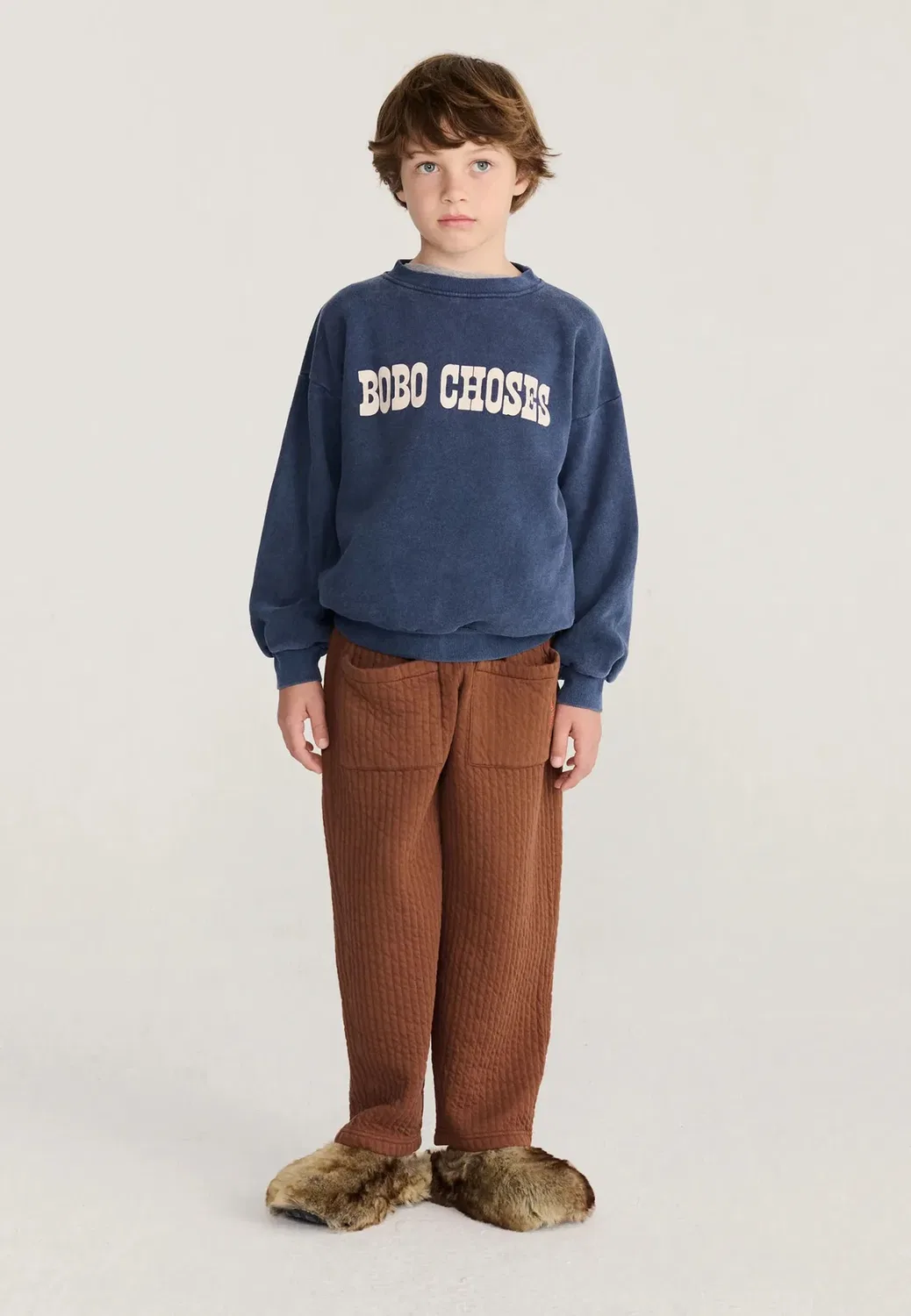 Стеганые спортивные штаны унисекс Bobo Choses, Brown