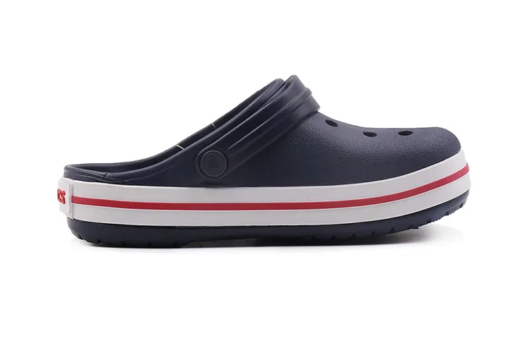 Детские сандалии с закрытым носком Dark Blue Crocs Classic Clog, Dark Blue — фото 3