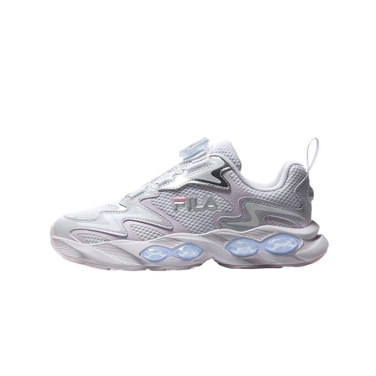 Детские беговые кроссовки с ретро-стилем FILA KIDS, FILA White/Lilac
