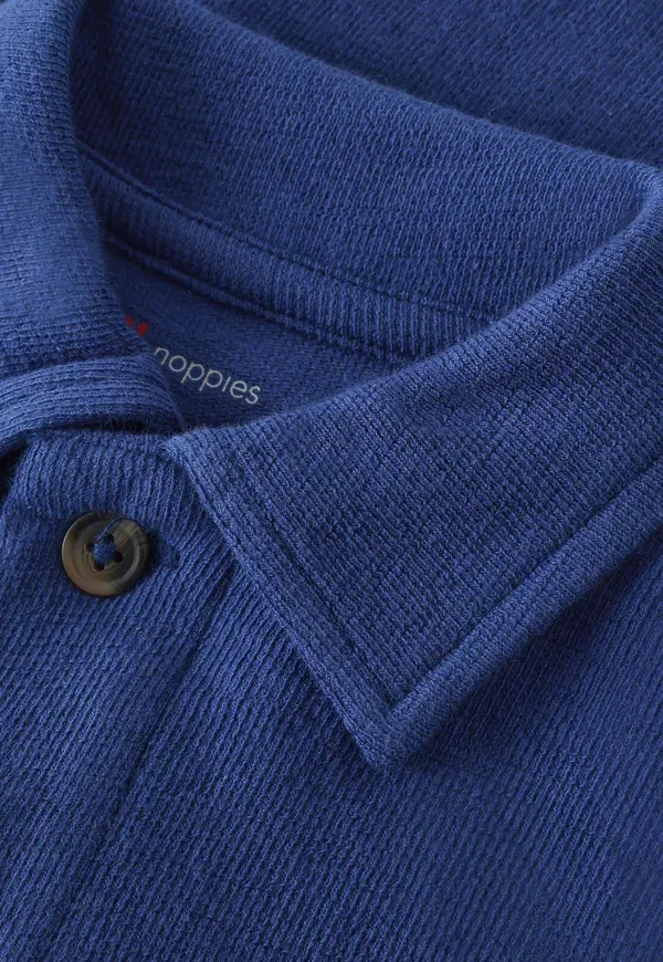 Лонгслив хлопковый Long sleeved top Noppies, Twilight Blue, синий — фото 3