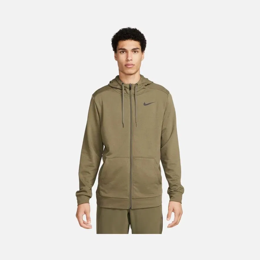 Спортивная куртка-худи с капюшоном Nike Dri Fit Hoodie Fleece Training CZ6376, Хаки