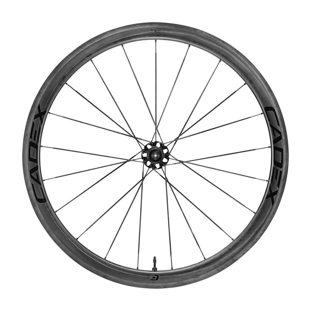 

Комплект задних колес Cadex 42 Rim Brake Tubeless, черный