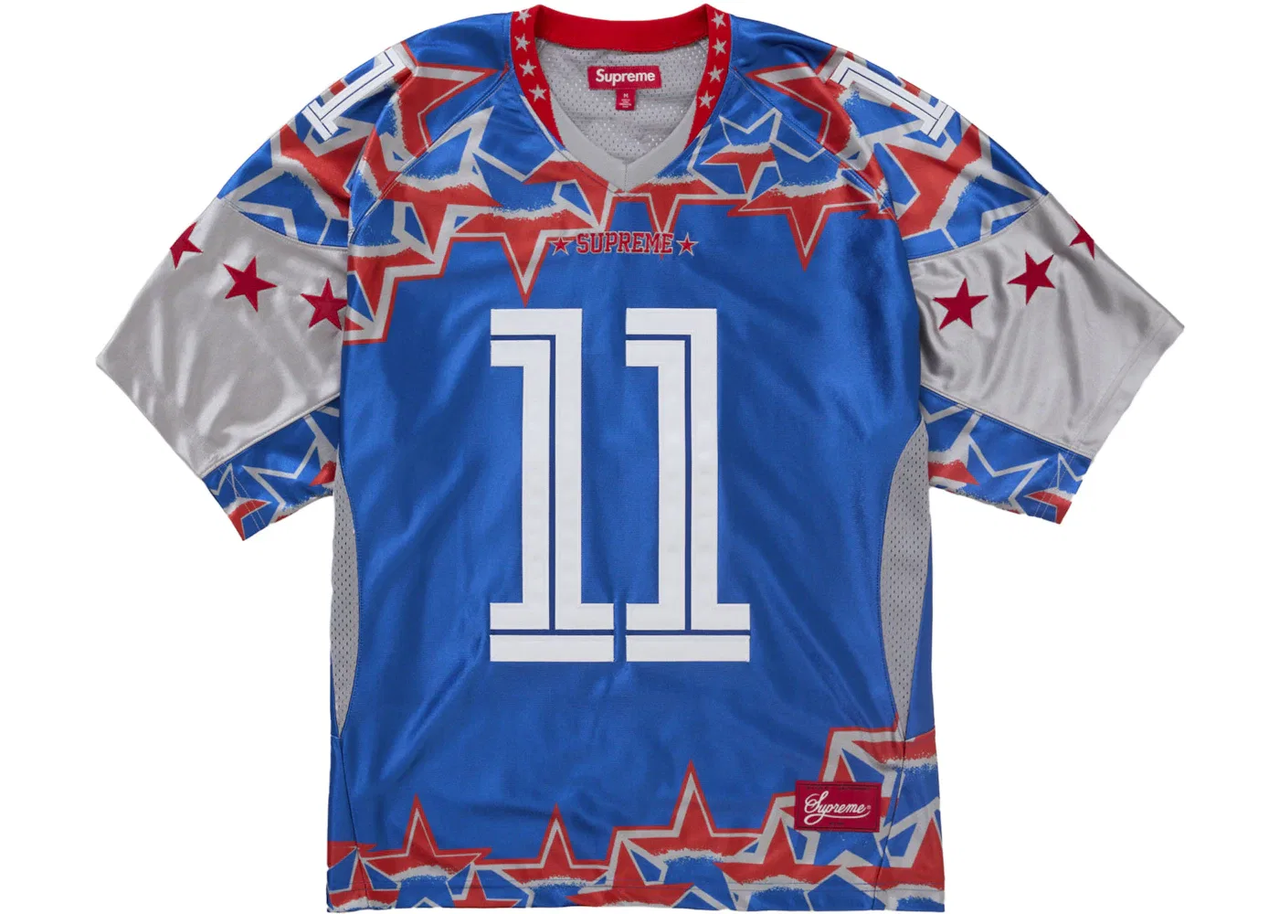 Мужская футбольная джерси с принтом Supreme Stars Jersey Supreme, Royal