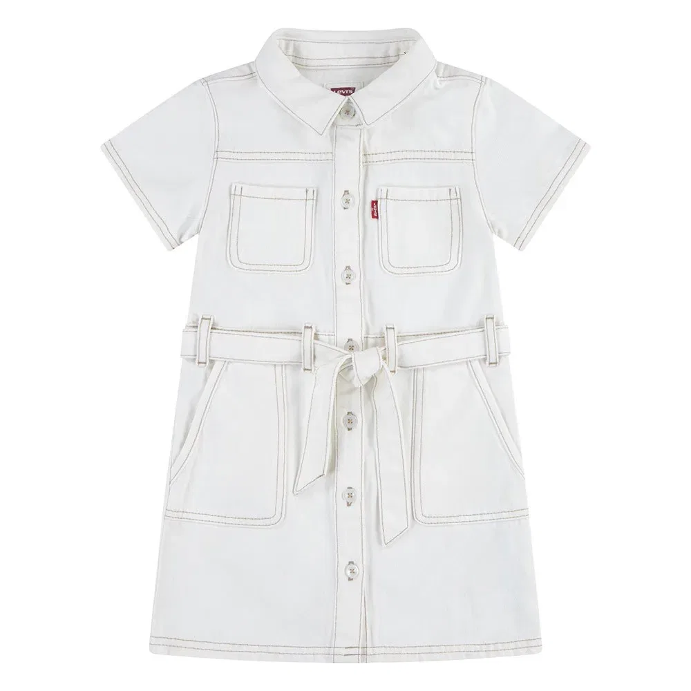 Платье с коротким рукавом Organic Utility Levi's, бежевый
