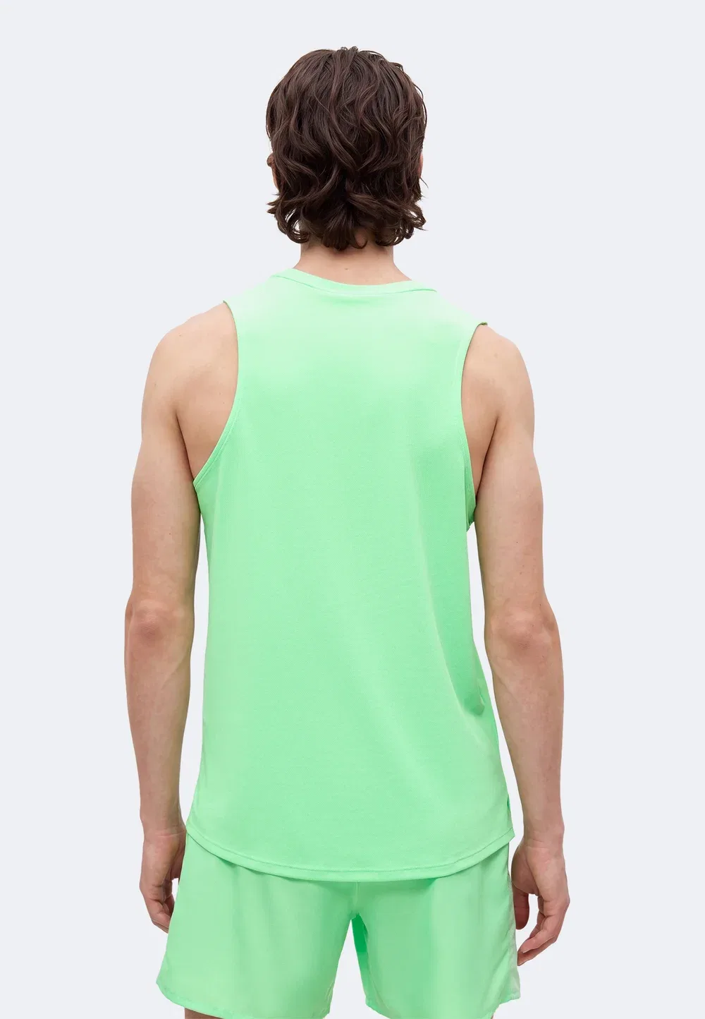 Топ-Майка Miler Nike Performance, Illusion Green — фото 3