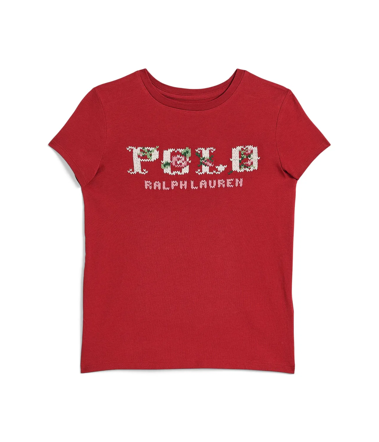 Футболка из хлопкового трикотажа с логотипом (для детей постарше) Polo Ralph Lauren Kids, Camden Red