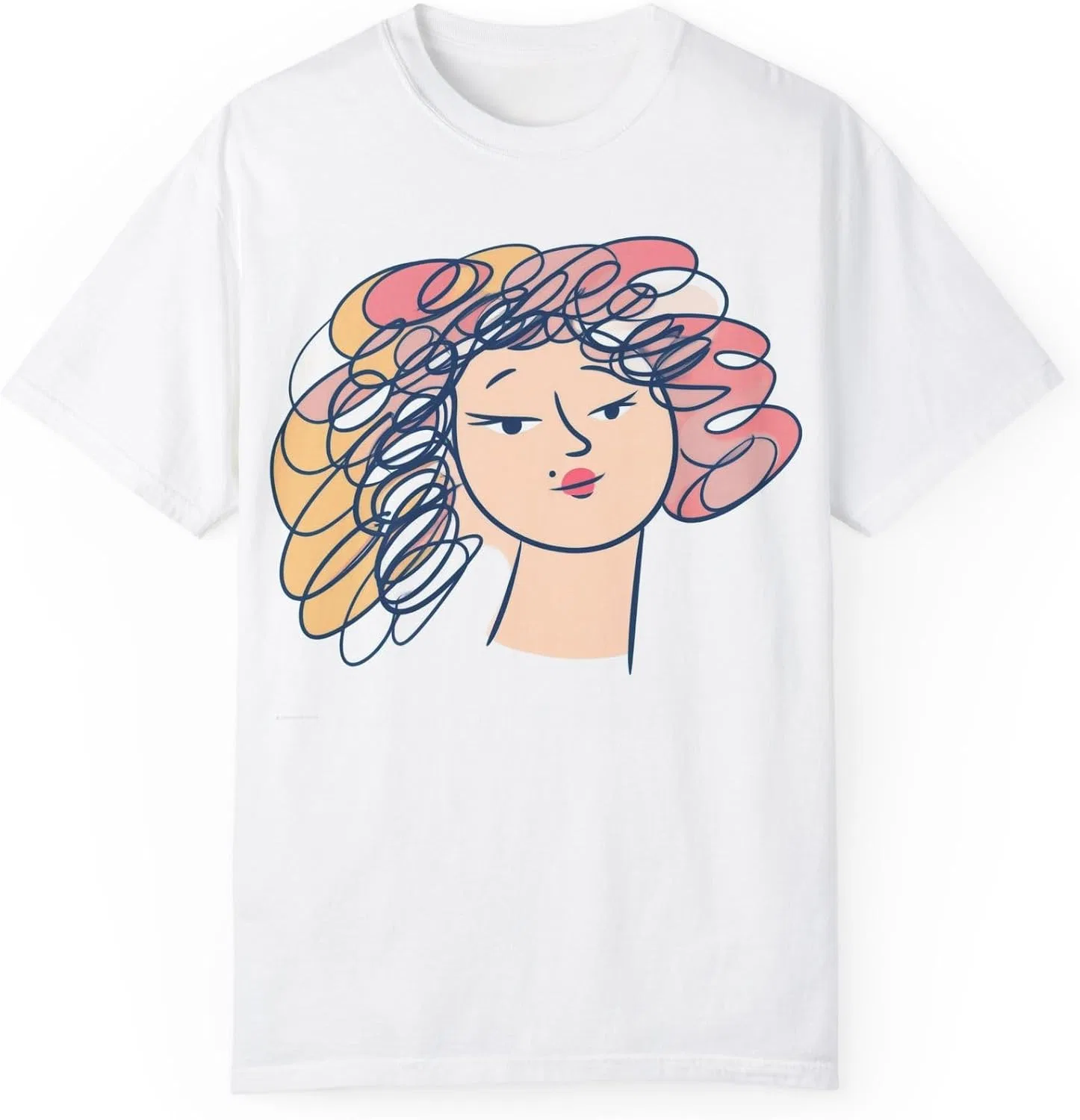 Футболка с принтом Comfort Colors, White