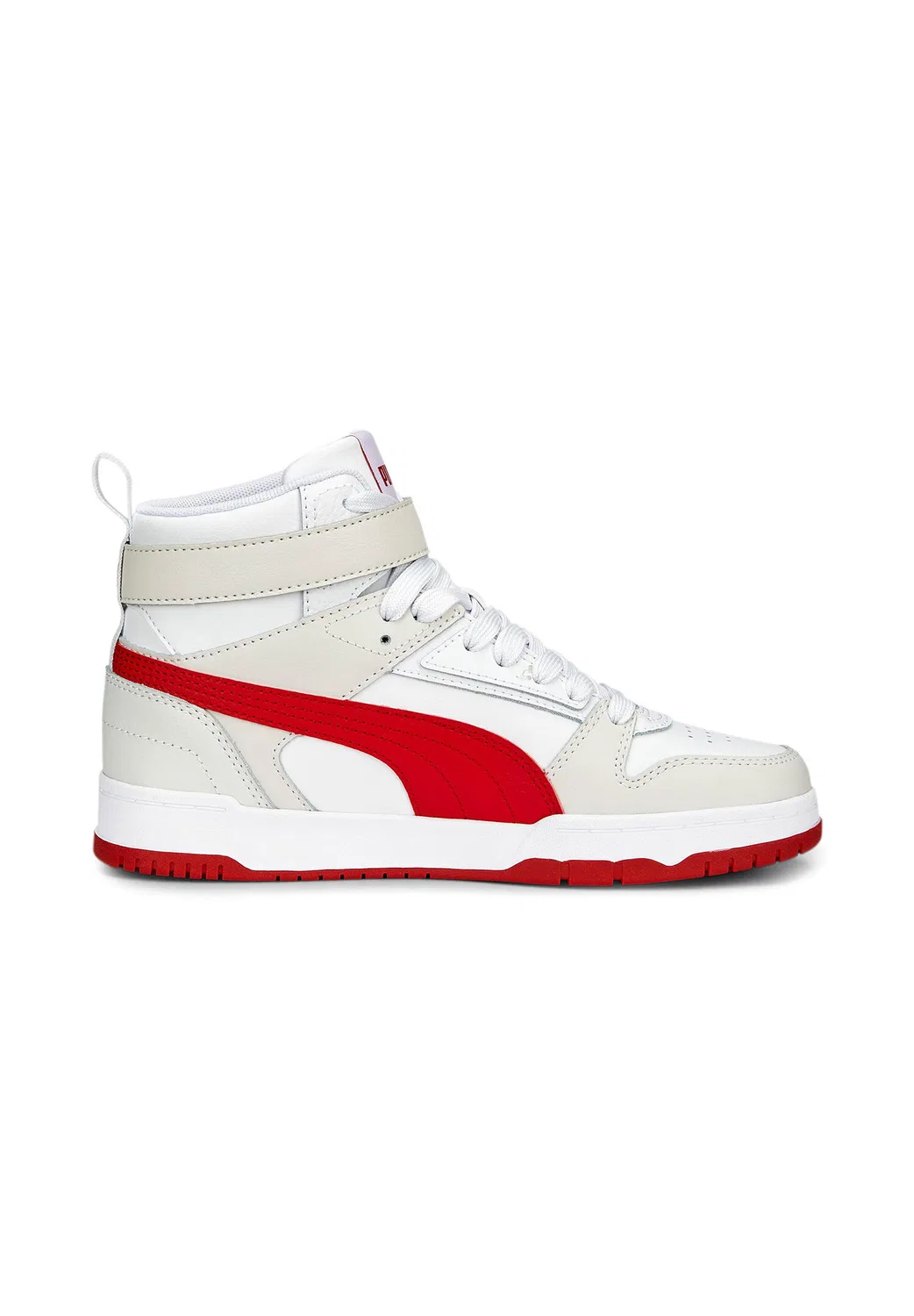 Детские кроссовки с высоким верхом Puma RBD Game JR, Weiss Rot — фото 2