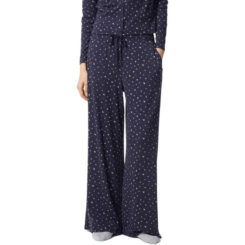 Трикотажные спортивные брюки прямого кроя UNIQLO, Navy Blue