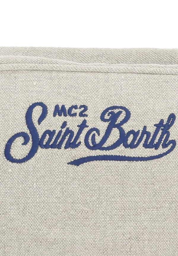 Косметичка с просторным отделением Beauty case westwood unisex Mc2 Saint Barth, Beige — фото 4