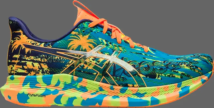 

Кроссовки noosa tri 14 'tropical - island blue' Asics, синий