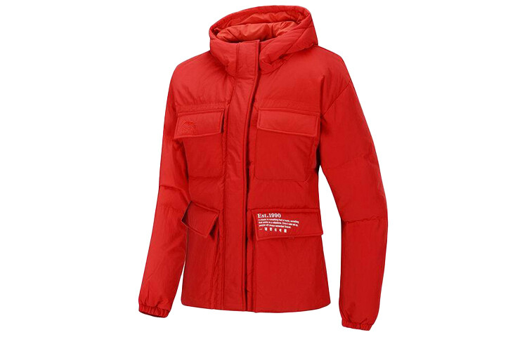 

Пуховик женский Bull Red Lining