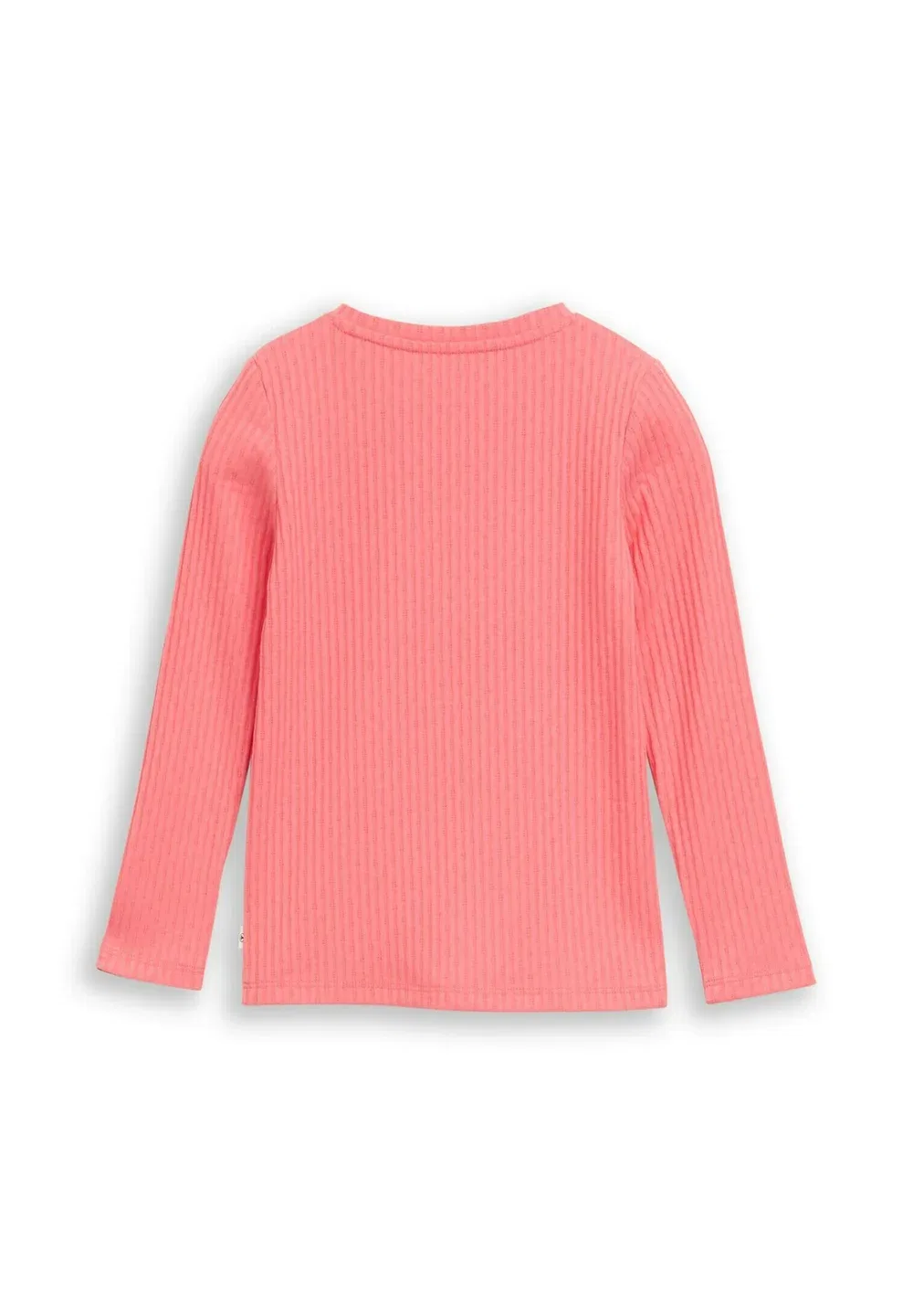 Футболка langarmshirt mit rippstruktur - топ с длинными рукавами Tom Tailor, Pink Dream — фото 2