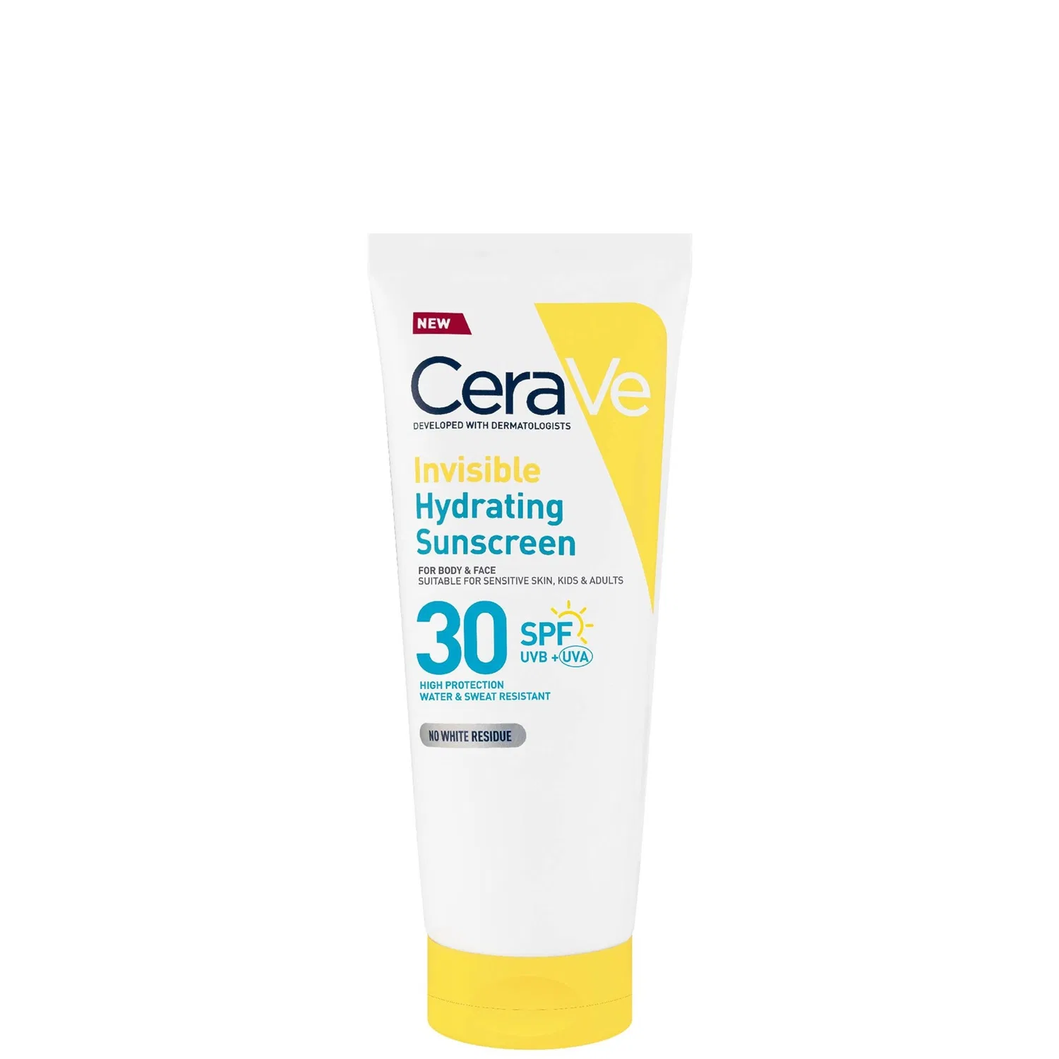 Солнцезащитный крем Invisible Hydrating Sunscreen SPF 30 CeraVe, 75 мл