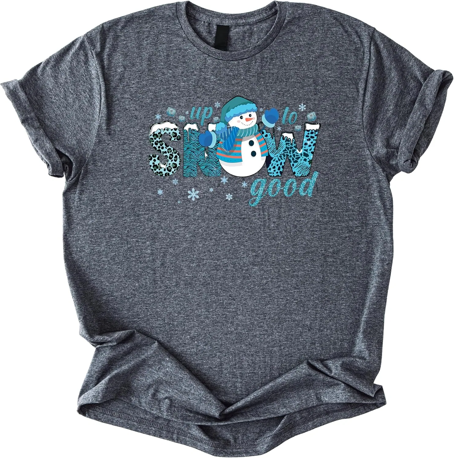 Унисекс футболка с хэллоуинским принтом Halloween Graphic Unisex T-shirt, Heather Dark Gray
