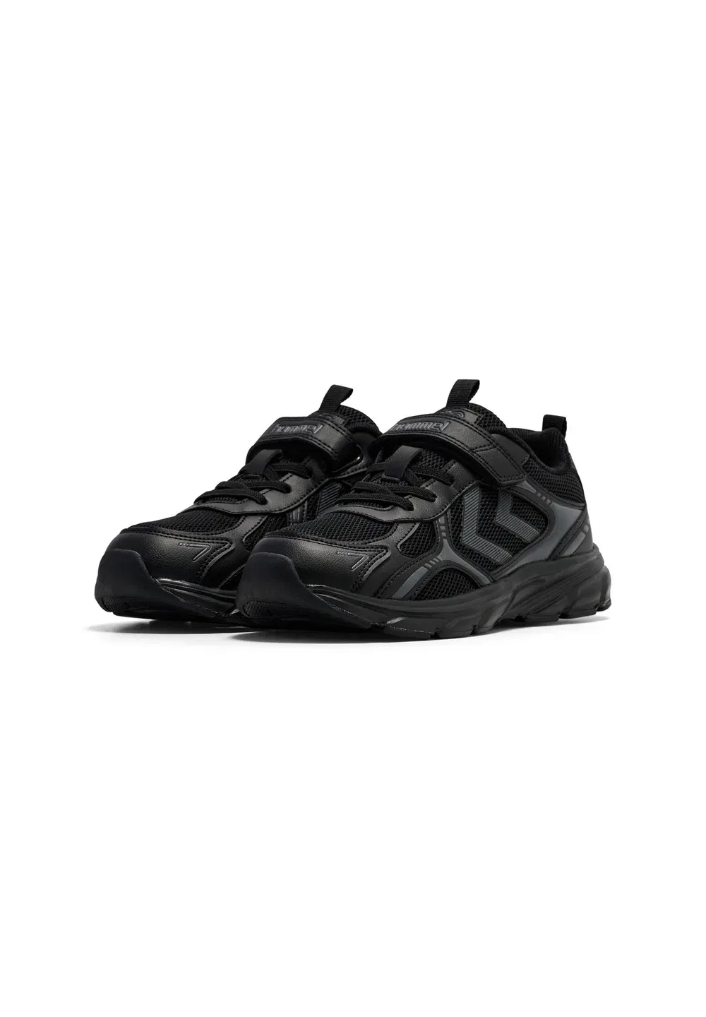 Кроссовки для ходьбы Effort one VC Jr унисекс Hummel, Black Black — фото 2