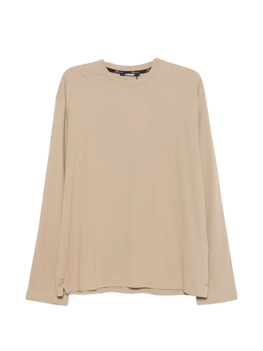 Футболка с длинным рукавом JACQUEMUS, бежевый