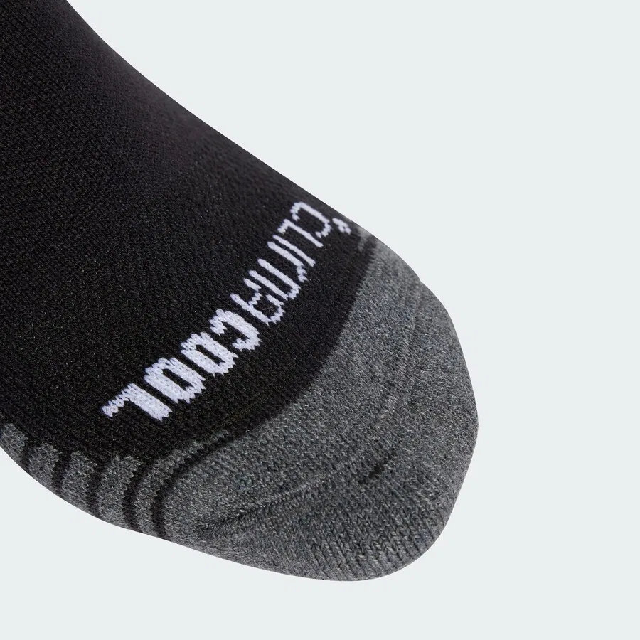 Спортивные носки ADIDAS PERFORMANCE 'Performance CLIMACOOL Cushioned Quarter 3-Pack' черного цвета — фото 4