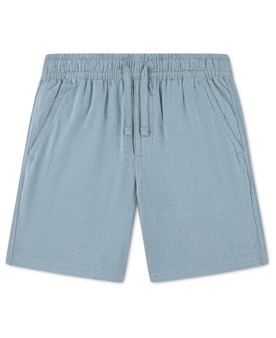Шорты на резинке с завязками из льна Blue Fog abercrombie kids