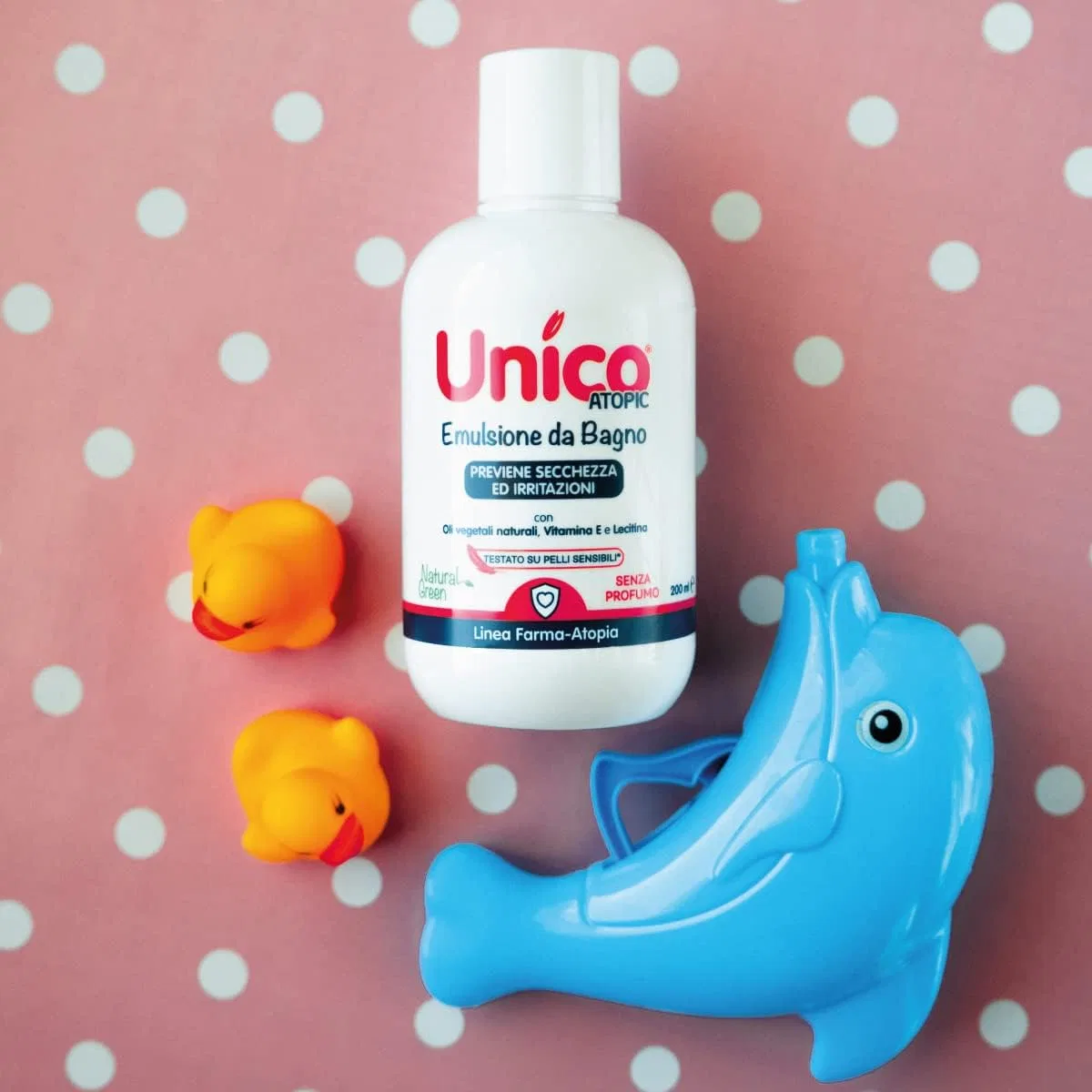 Эмульсия для ванн UNICO, с витамином E, 200 мл Sterilfarma Evolution — фото 2