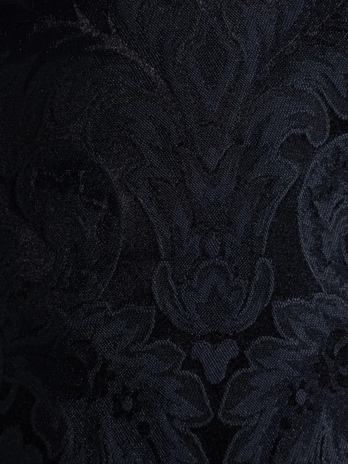 Прямые брюки с дамасским узором ETRO, темно-синий — фото 3