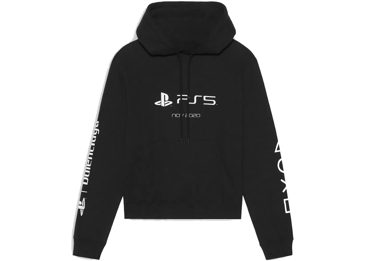 Мужской худи с принтом Hoodie Balenciaga, Black