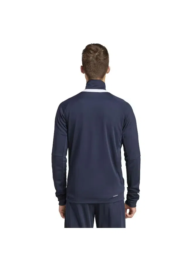 Олимпийка на молнии с влагоотводящей технологией Sereno Track Top Adidas, синий — фото 4