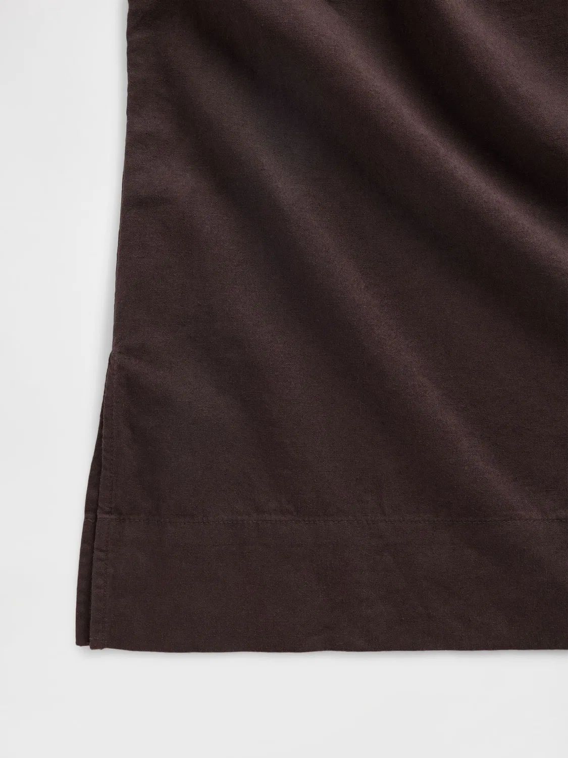 Топ Gap Brown Linen-Blend Cami, коричневый — фото 4